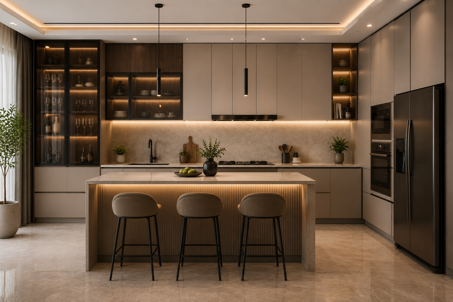 Custom furniture for modern homes by Dream Wood Craft
