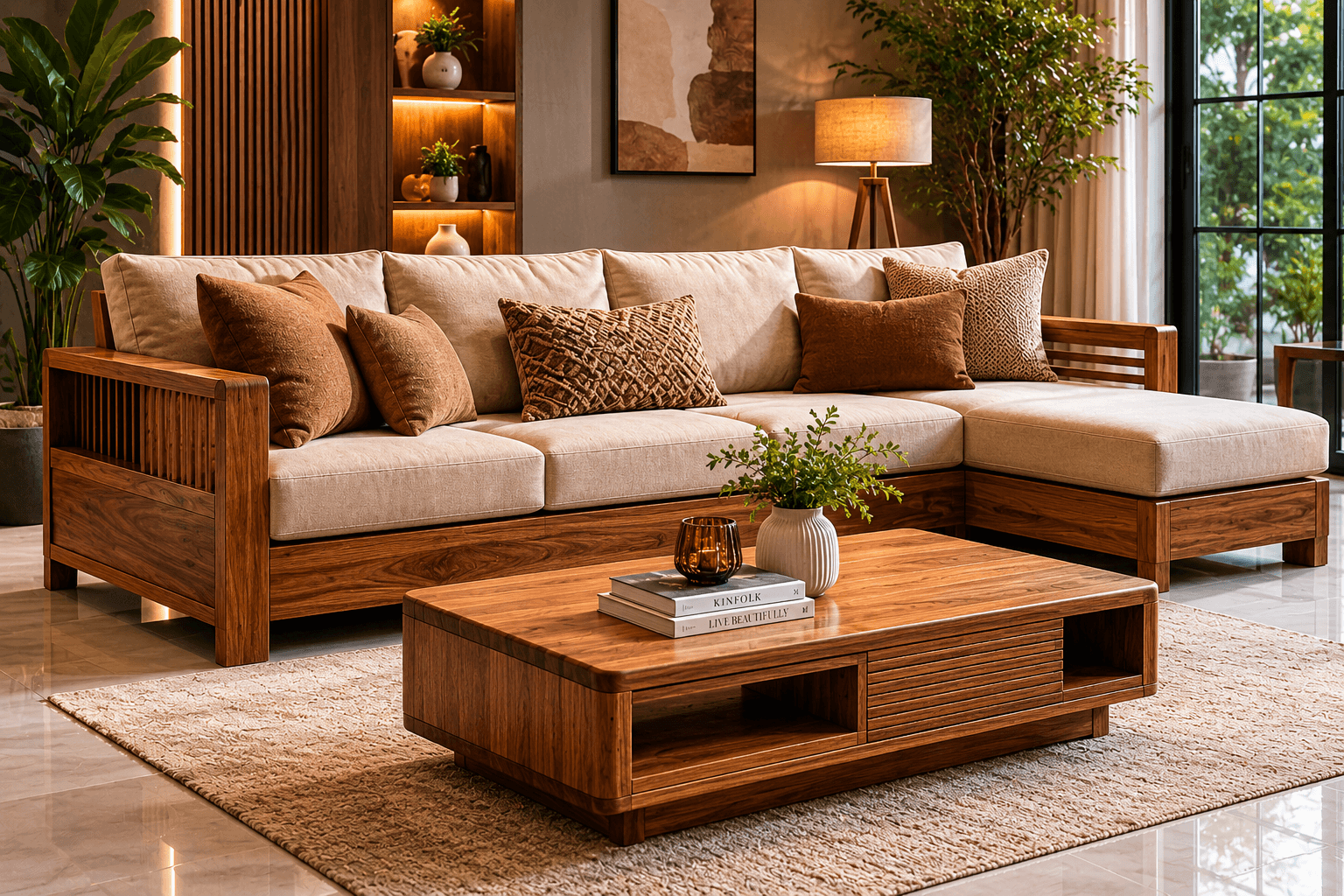 Finished custom furniture by Dream Wood Craft